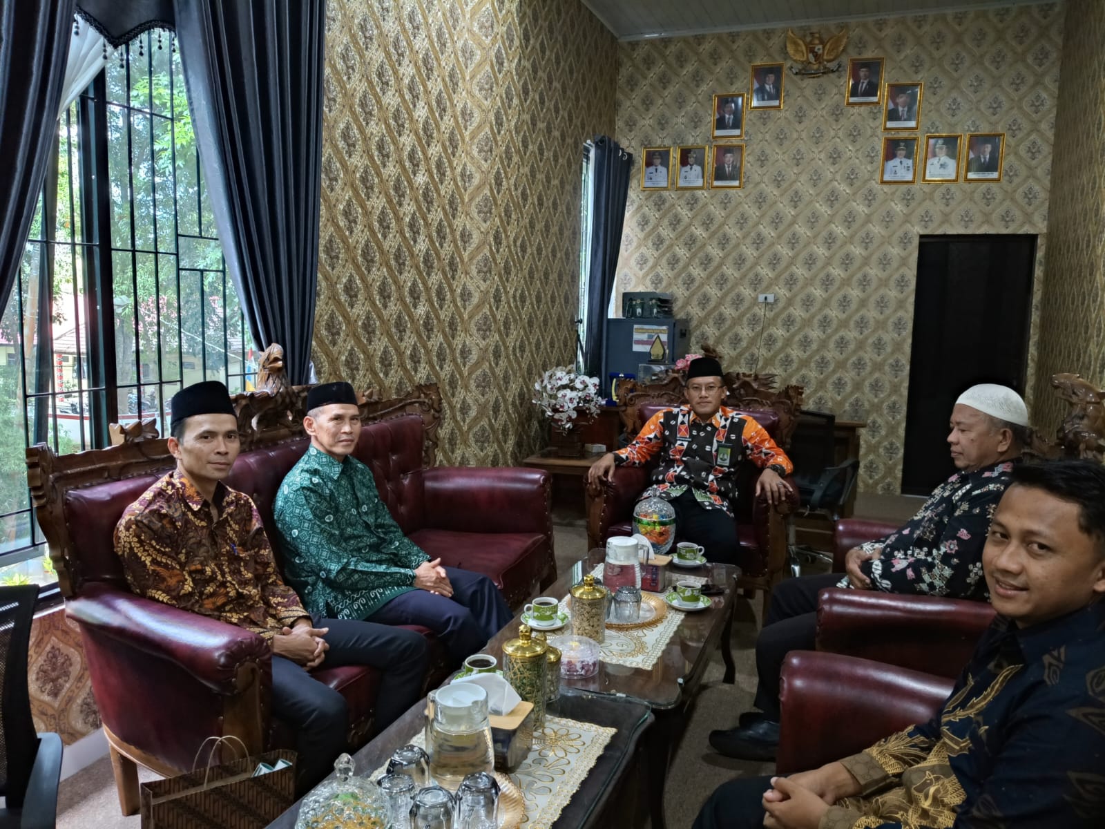 Jalin Silaturahmi, Kemenag Lampung Barat Sambut Audiensi Institut Al Maarif Way Kanan