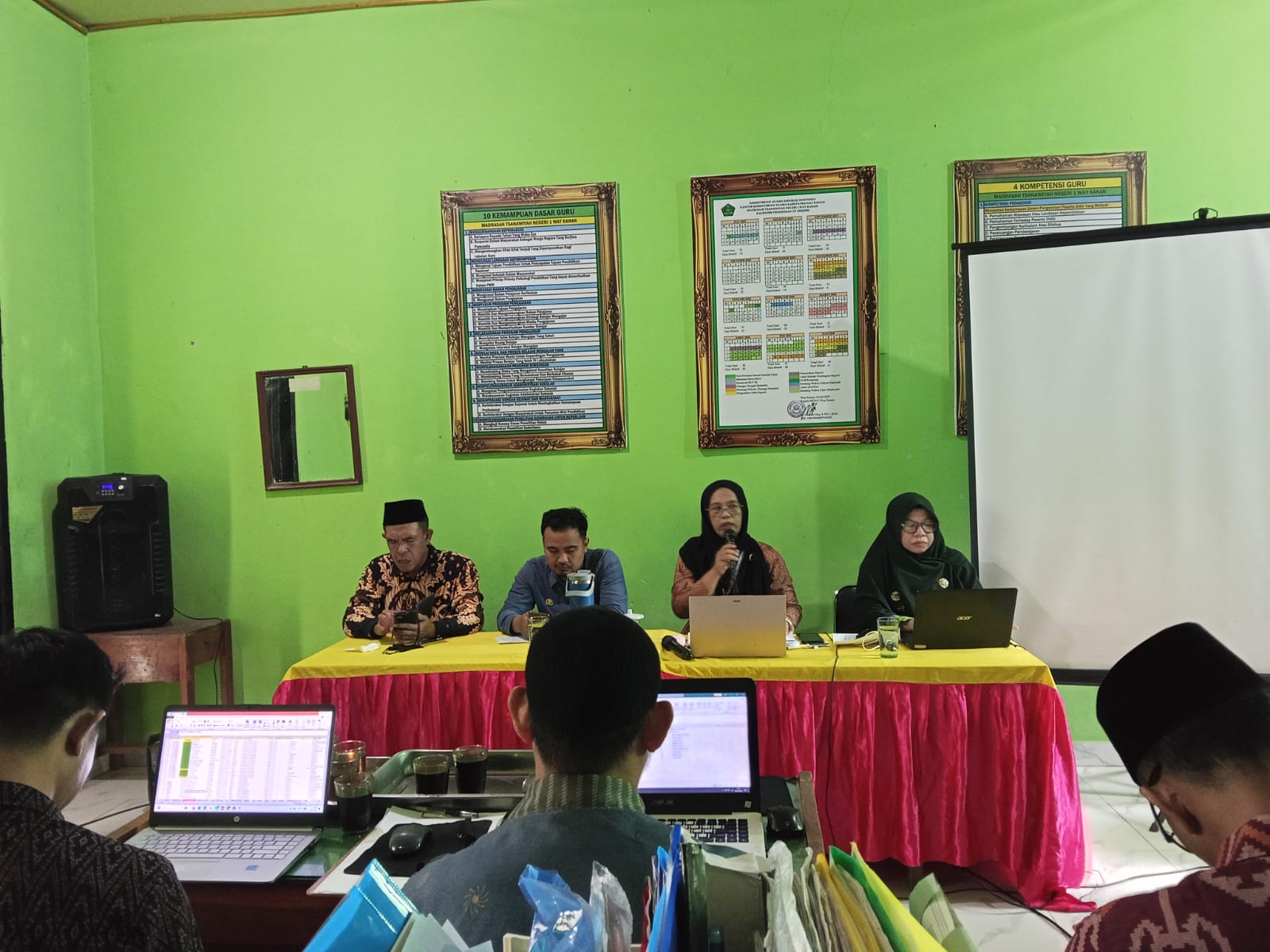 MTsN 1 Way Kanan Mantapkan Program Kerja Semester Ganjil, Perkuat Sinergi Wujudkan Madrasah Berprestasi