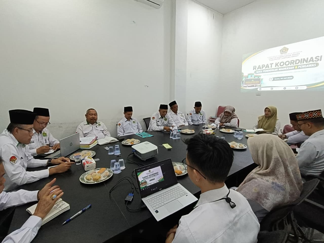 Perkuat Mutu Pendidikan, Kemenag Lambar Bangun Sinergi Dengan Pengawas Madrasah