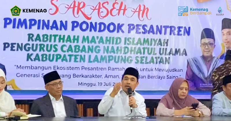 Pesantren Ramah Anak Jadi Ikhtiar Wujudkan Santri Berkarakter Dan Berdaya Saing