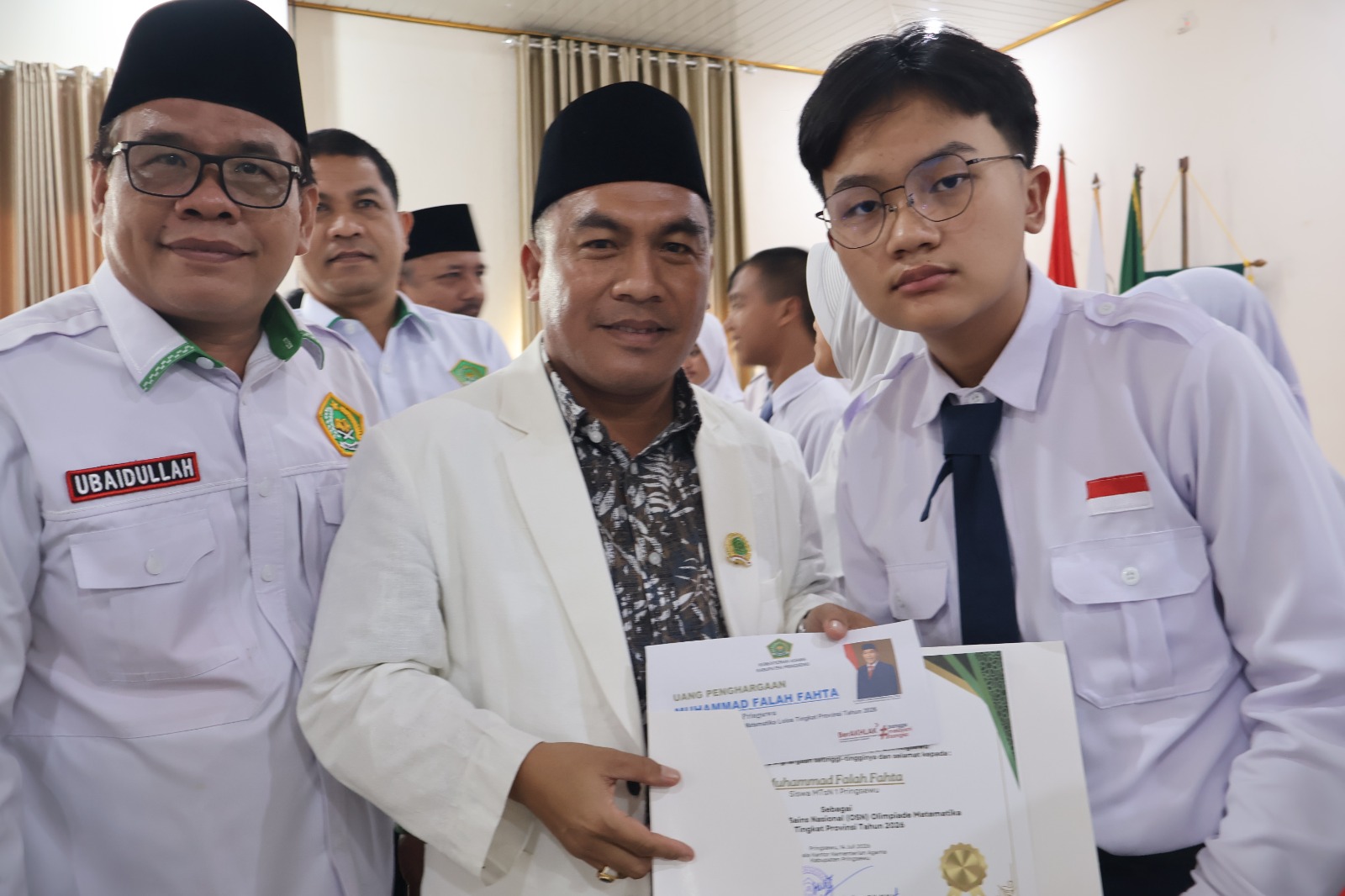 Bawa Nama Madrasah Ke Tingkat Provinsi, Tujuh Murid MTsN 1 Pringsewu Raih Apresiasi Kemenag