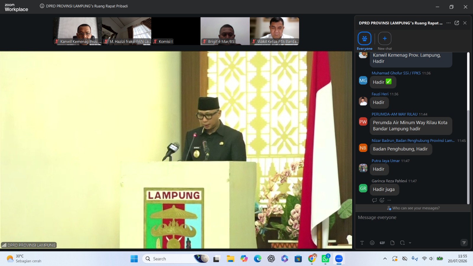 Kemenag Lampung Dukung Tata Kelola APBD Yang Akuntabel Untuk Kesejahteraan Masyarakat