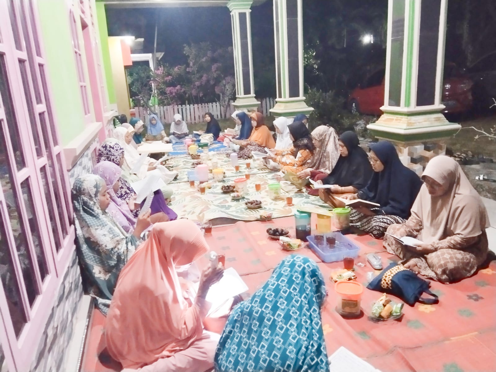 30 Jamaah Khataman Al-Qur'an, Bersama PAI KUA Blambangan Umpu