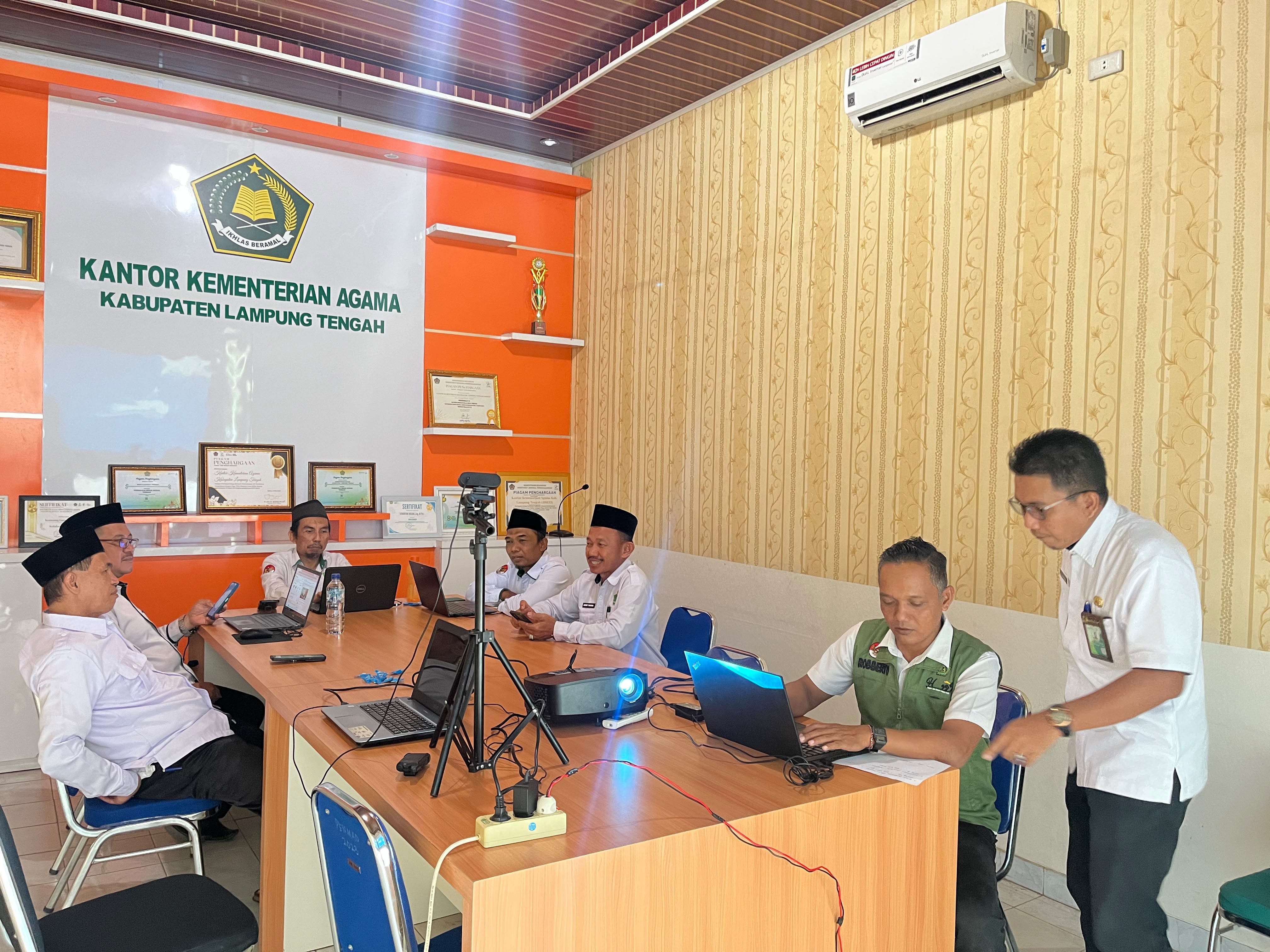 Kemenag Lampung Tengah Matangkan Kesiapan Penilaian Kompetensi Penyuluh Agama Islam 2026