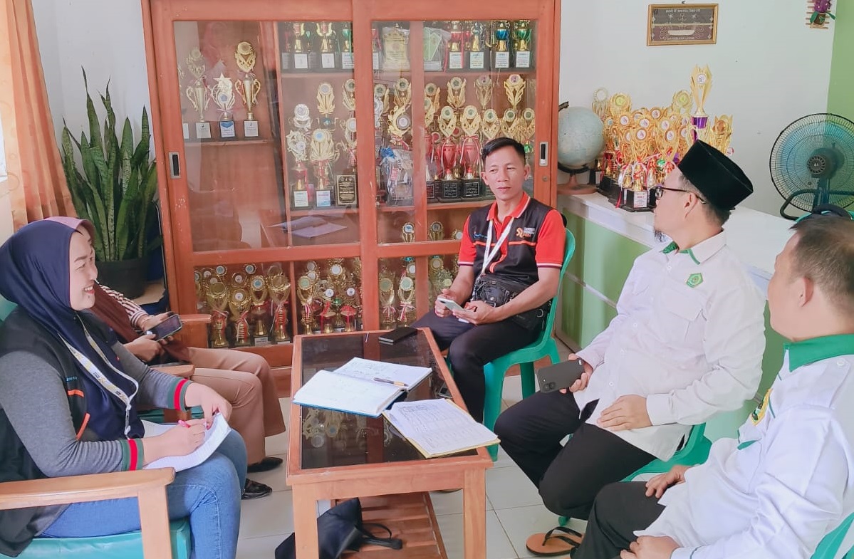 BPS Way Kanan Laksanakan Pendampingan Sensus Ekonomi 2026 Di MAN 1 Way Kanan