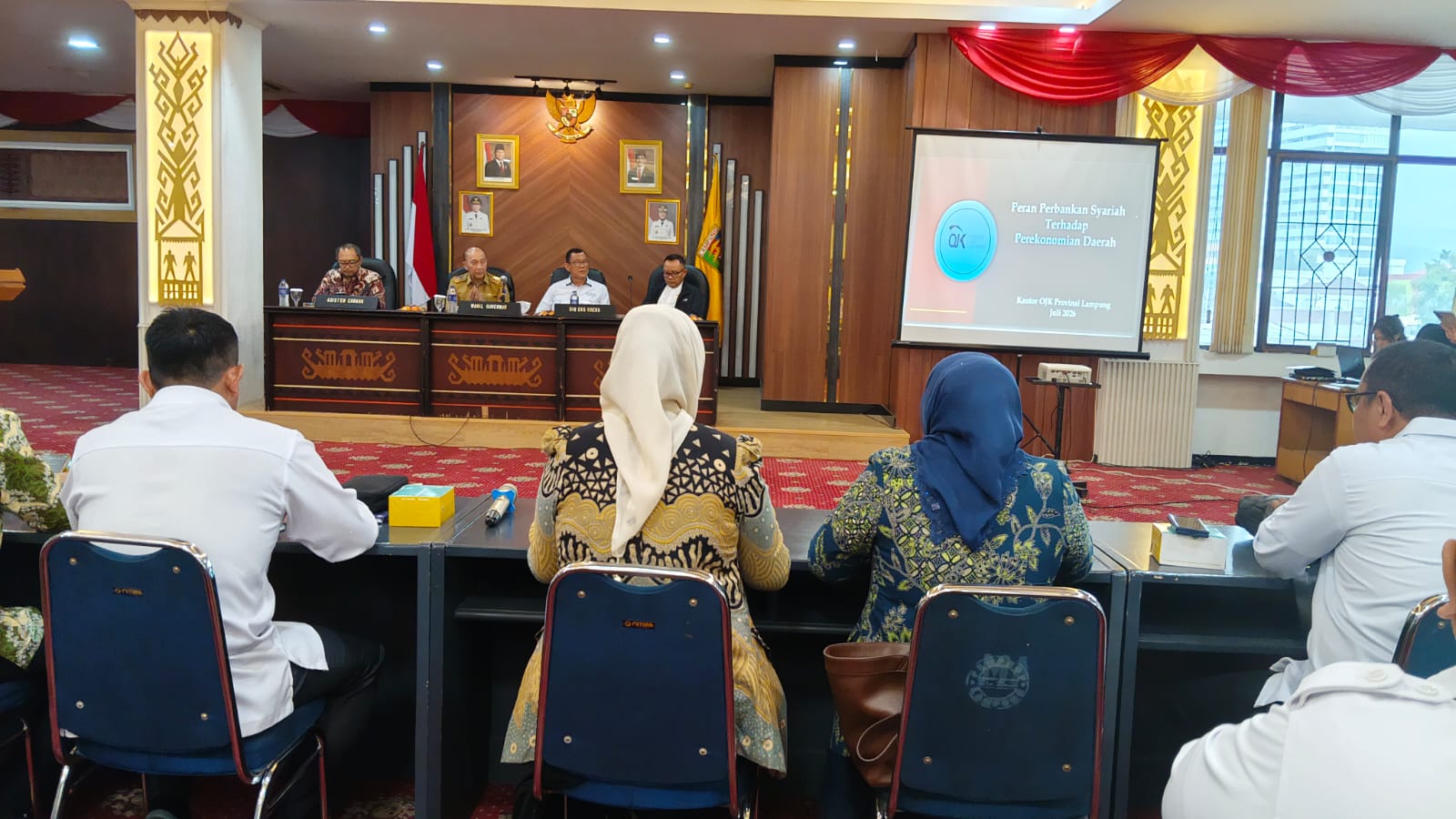 Kanwil Kemenag Lampung Dukung Penyusunan RAD Pengembangan Ekonomi Dan Keuangan Syariah Tahun 2027