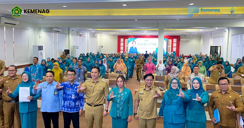 Kemenag Lamsel Dan TP PKK Perkuat Kolaborasi Pembinaan Keluarga Dan Moderasi Beragama