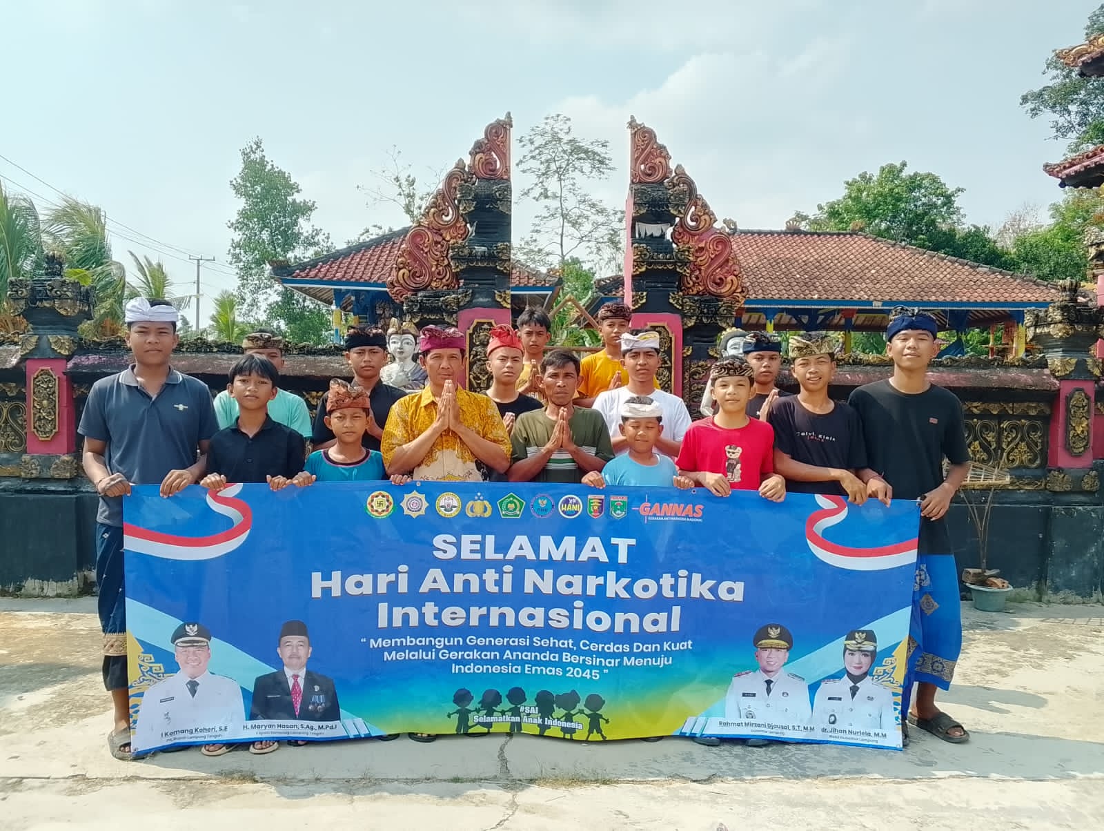 Peringati HANI 2026, Penyuluh Agama Hindu Kemenag Lampung Tengah Edukasi Umat Lewat Lingkungan Pura