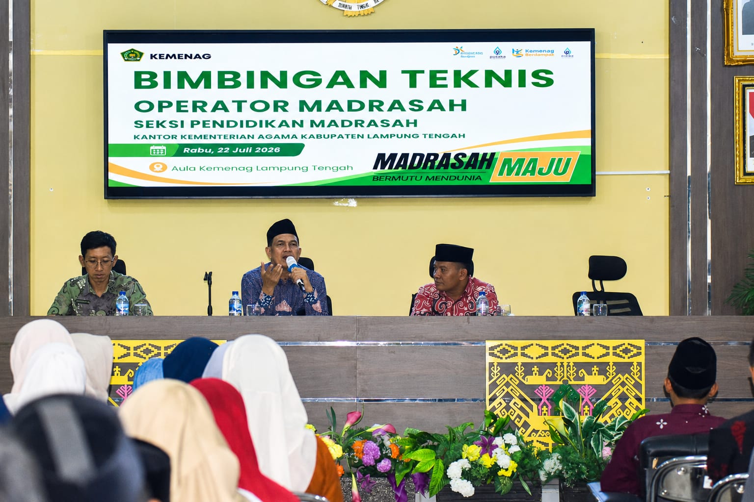 Kemenag Lampung Tengah Tingkatkan Kompetensi Operator, Wujudkan Data Madrasah Yang Andal