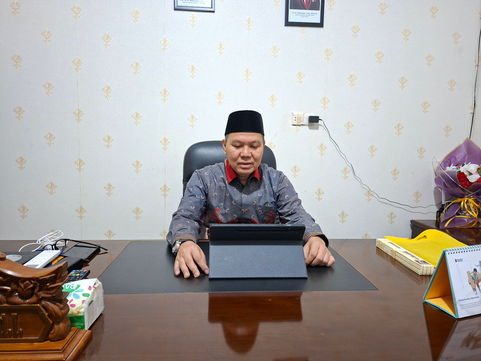 Dorong Peran Kemenag Cegah Narkoba, Kakankemenag Tuba Ikuti Peringatan HANI 2026 Secara Virtual