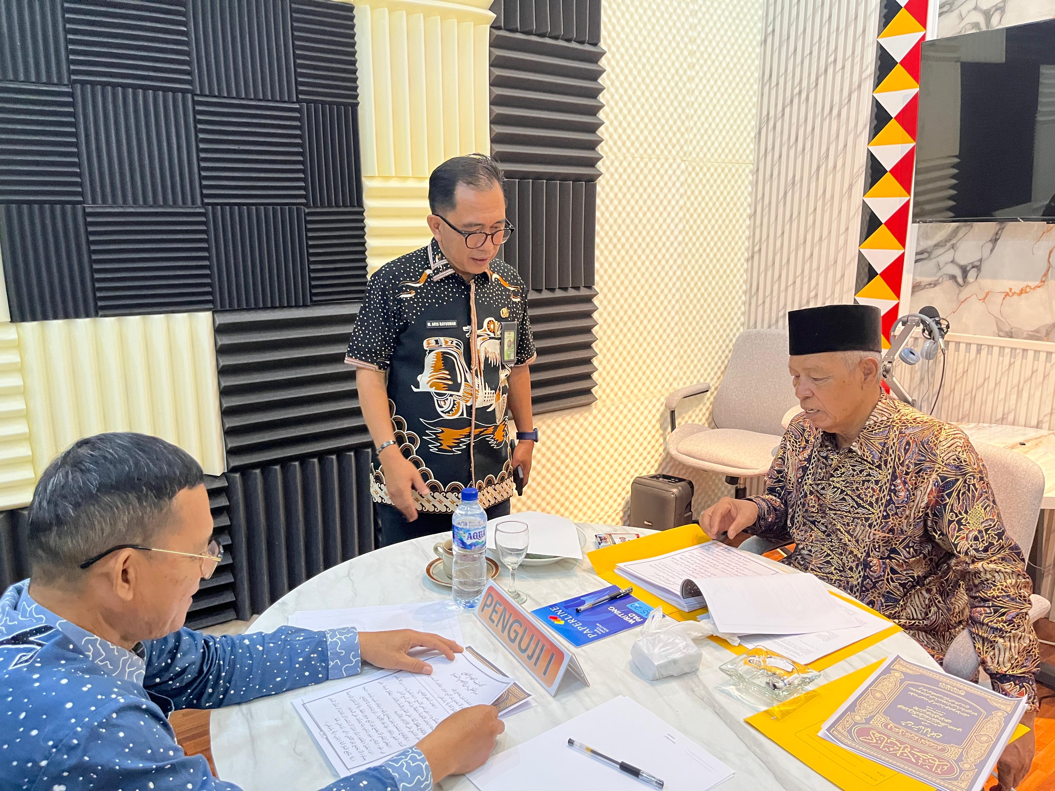 Kepala KUA se-Kabupaten Tanggamus Ikuti Uji Kualifikasi Teknis Khusus Keagamaan