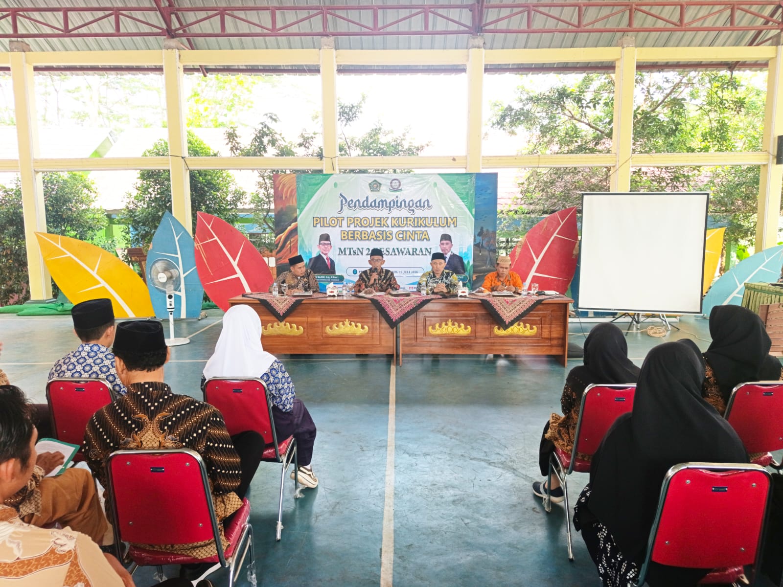 Kemenag Pesawaran Perkuat Implementasi Kurikulum Berbasis Cinta Melalui Pendampingan Madrasah Piloting