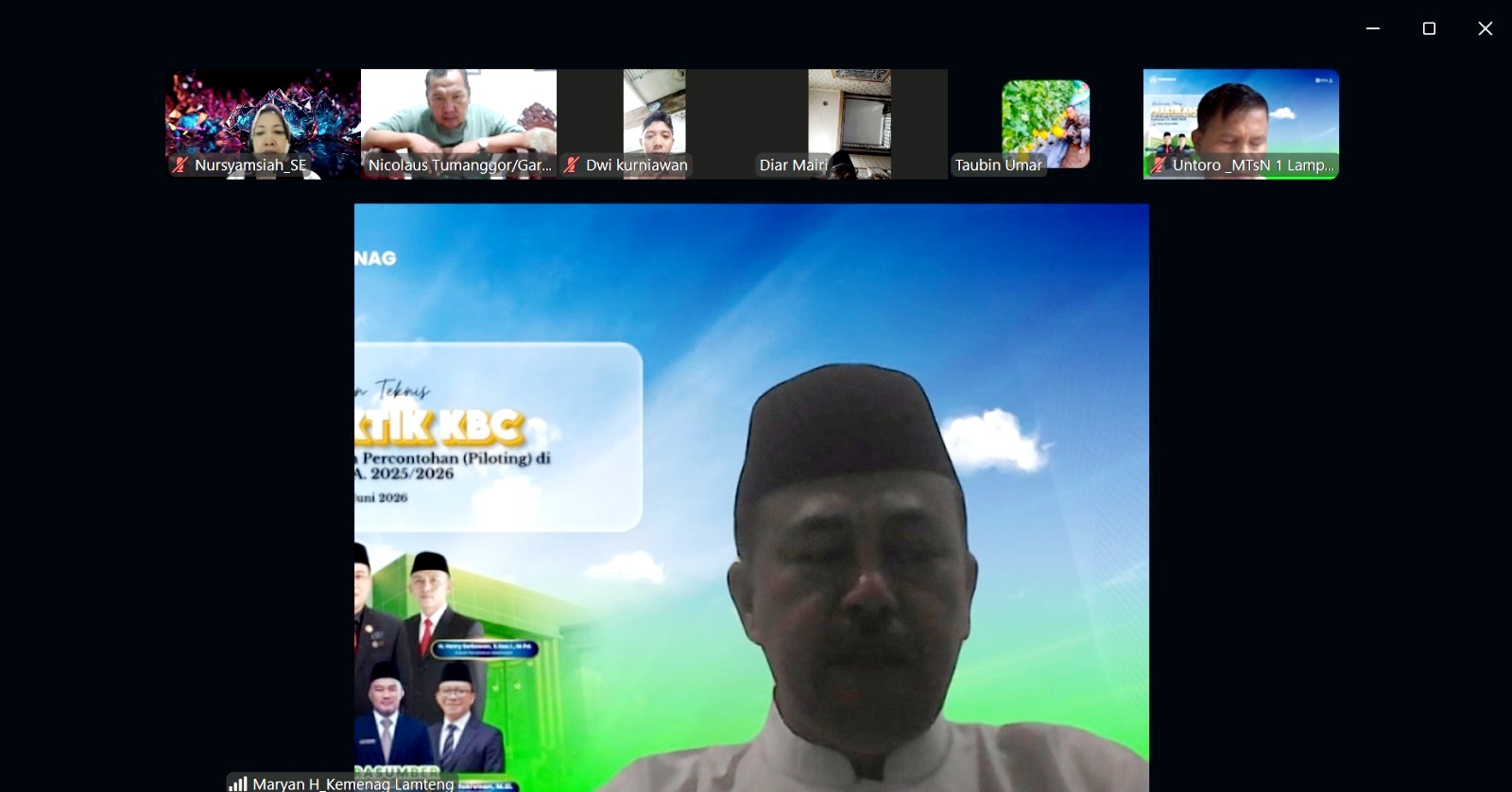 Menuju Kunjungan Komisi VIII DPR RI, Kemenag Lampung Tengah Maksimalkan Seluruh Persiapan