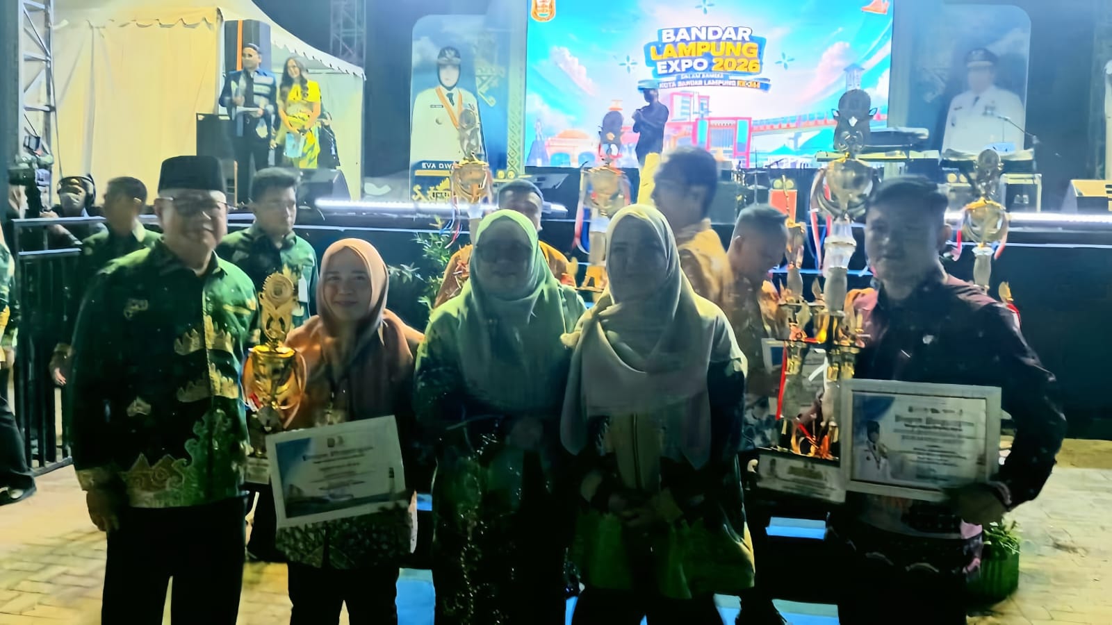 Kemenag Kota Bandar Lampung Sabet Dua Penghargaan pada Bandar Lampung Expo 2026