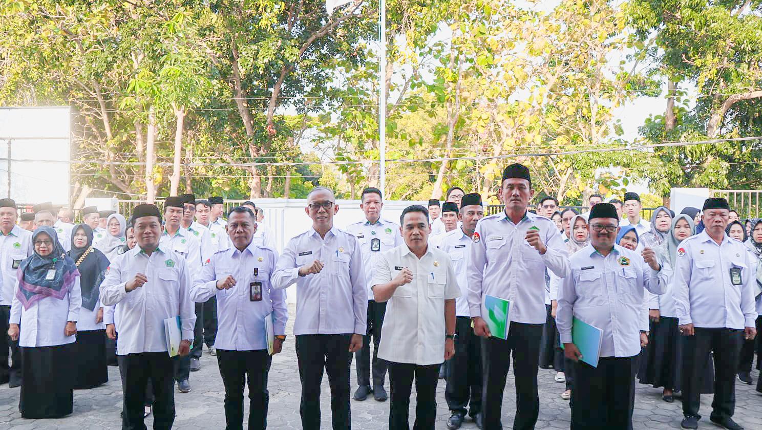 Lima Agen Perubahan Dikukuhkan, Kemenag Lamsel Perkuat Langkah Menuju WBK dan WBBM