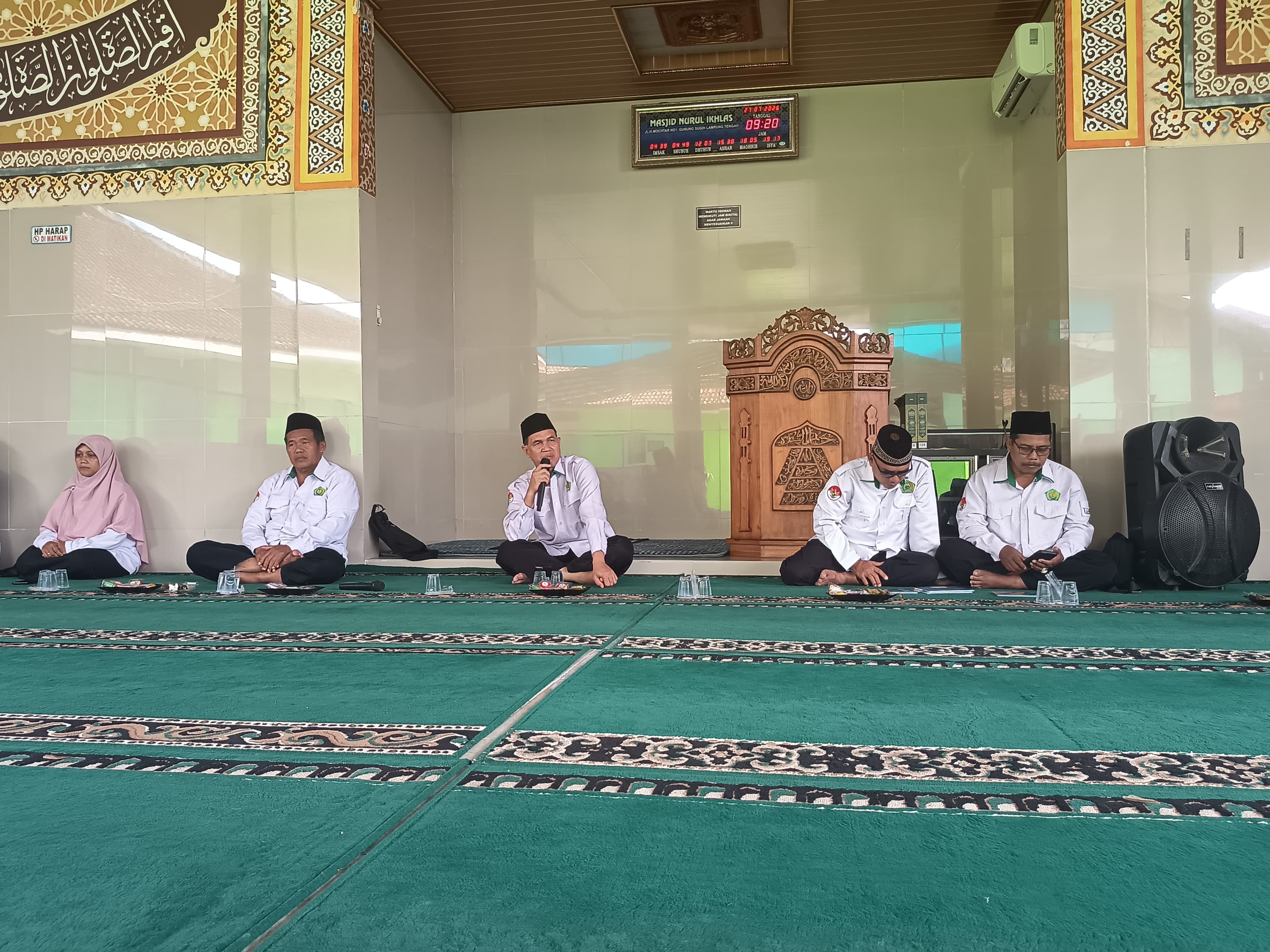 Pengajian Rutin Kemenag Lampung Tengah Perkuat Spiritualitas ASN dan Peran Penyuluh Agama