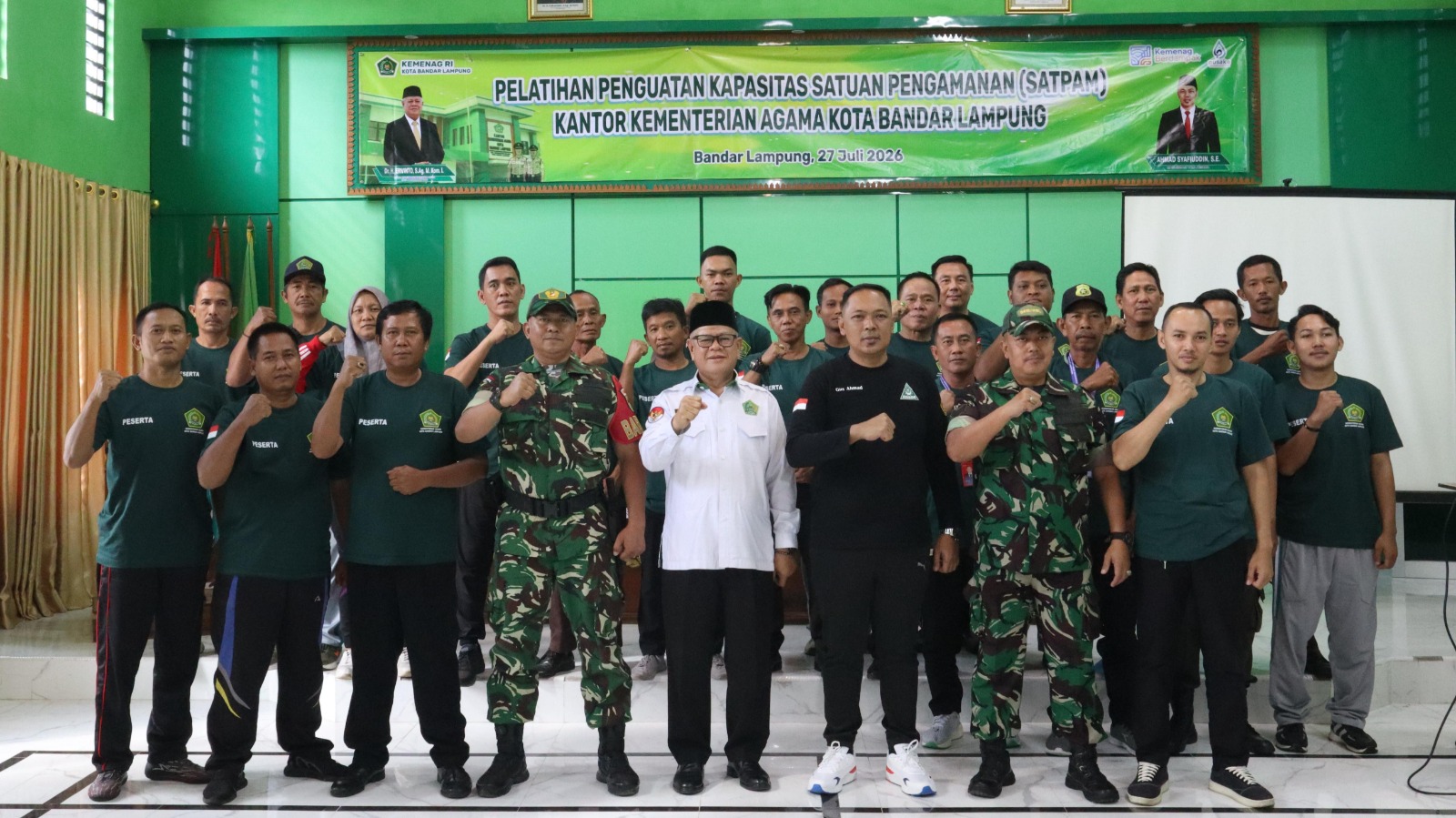Kemenag Kota Bandar Lampung Perkuat Kapasitas Satpam untuk Tingkatkan Keamanan dan Pelayanan