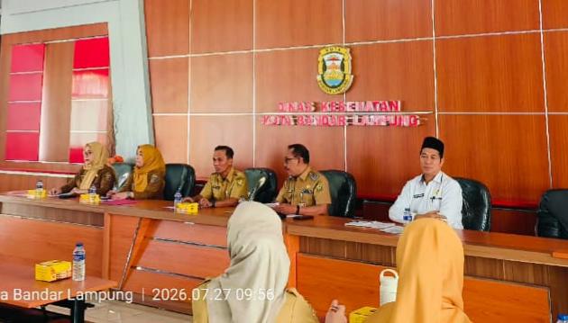 Kemenag Bandar Lampung Dukung Pelaksanaan Cek Kesehatan Gratis Sekolah