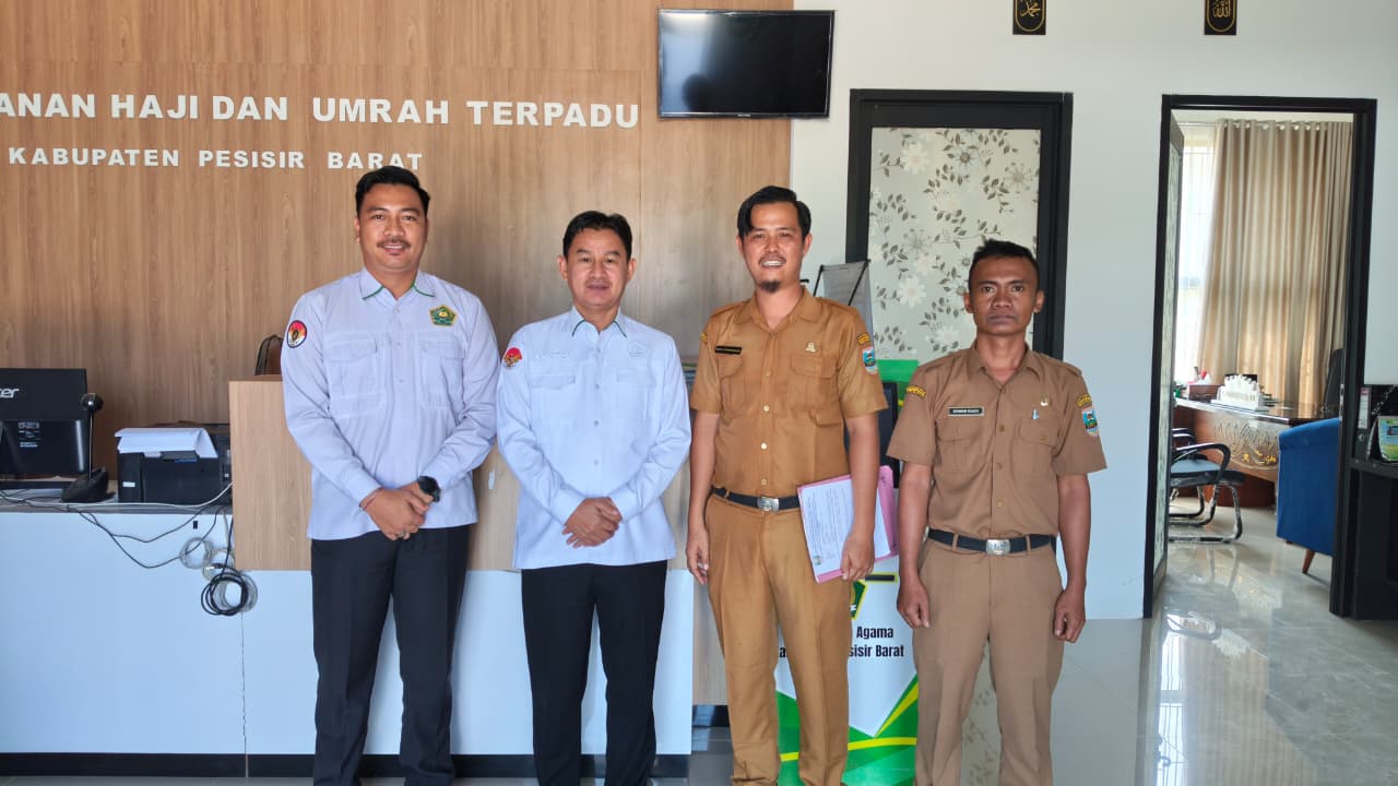 Terima Kunjungan BKAD, Kemenag Pesisir Barat Apresiasi Dukungan Pemkab Terhadap Hibah Lahan Untuk Pembangunan Kantor Kemenag