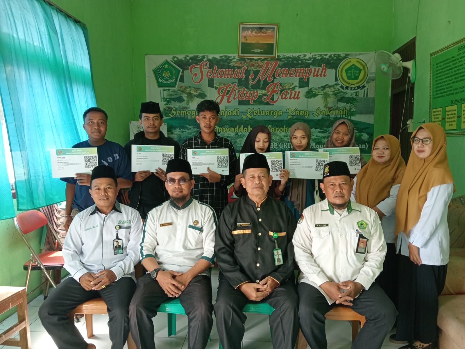 Melalui Bimwin, KUA Bumi Agung Dorong Terwujudnya Keluarga Harmonis dan Tangguh