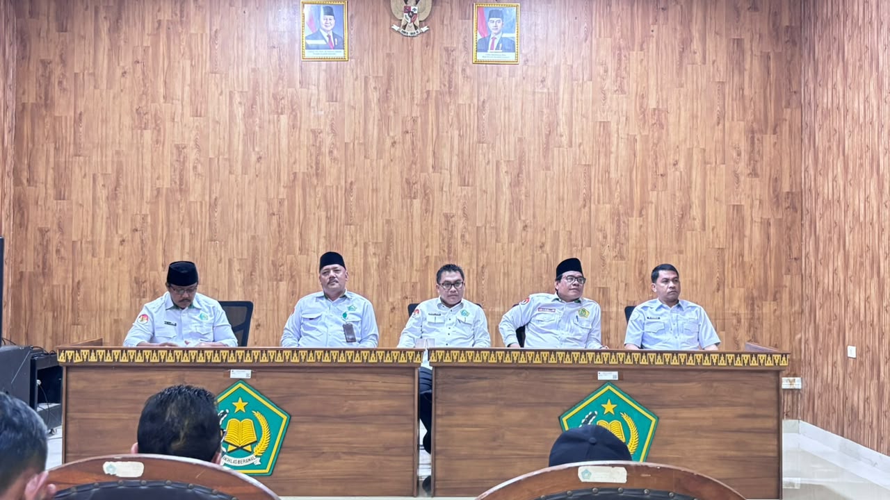 Kemenag Pringsewu Perkuat Zona Integritas, Khuzil Afwa: Komitmen Bersama Kunci Meraih W