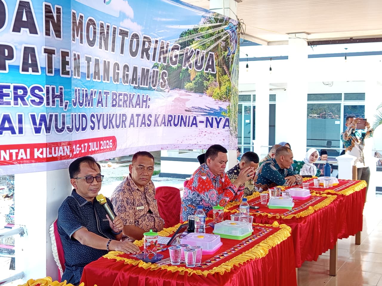 Kepala Kemenag Tanggamus Buka Monitoring KUA, Pastikan Layanan Keagamaan Semakin Efektif