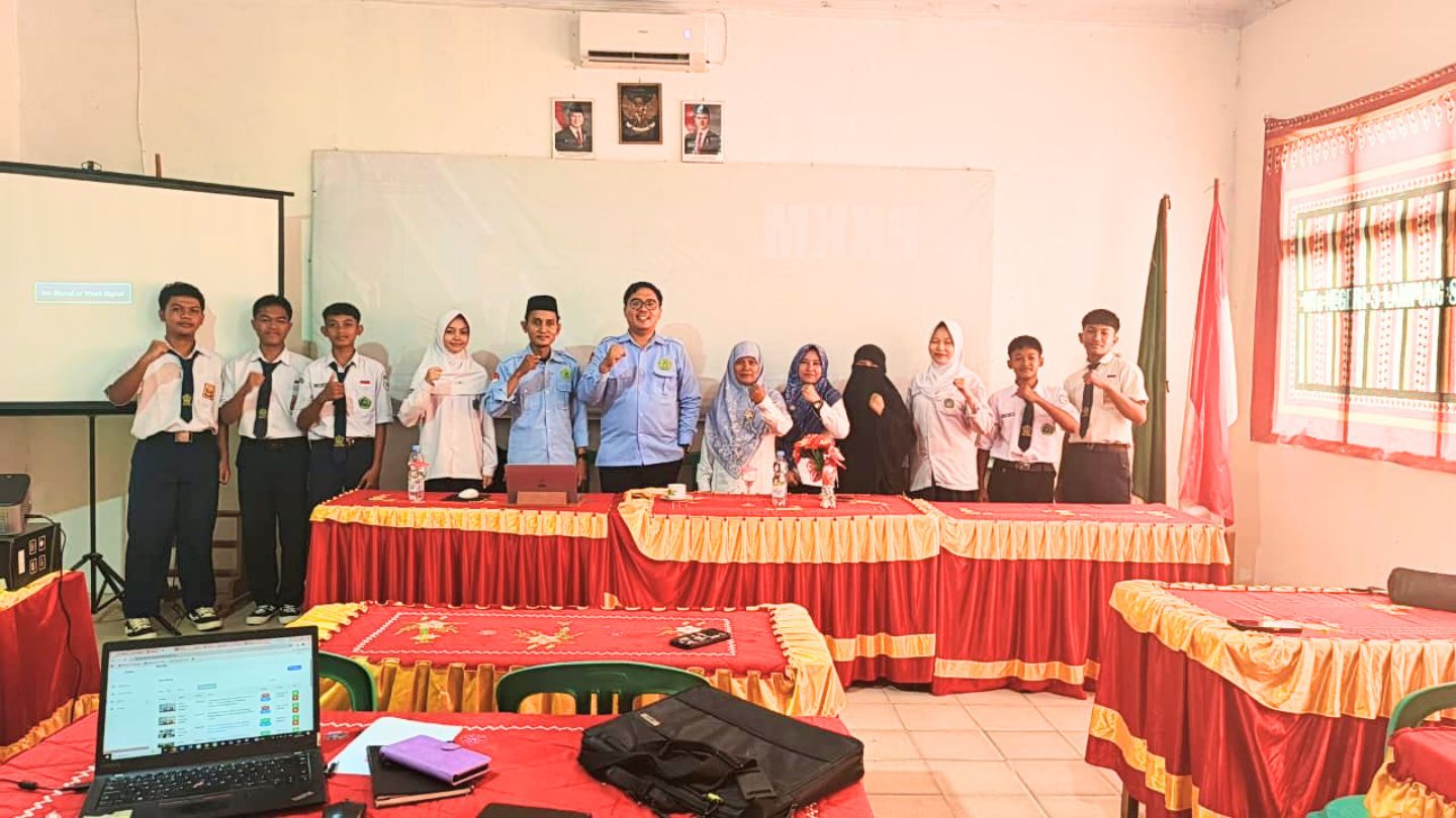 Tingkatkan Keterampilan Visual Digital, Humas OSIM MTsN 3 Lampung Selatan Gelar Pelatihan Jurnalistik Dasar