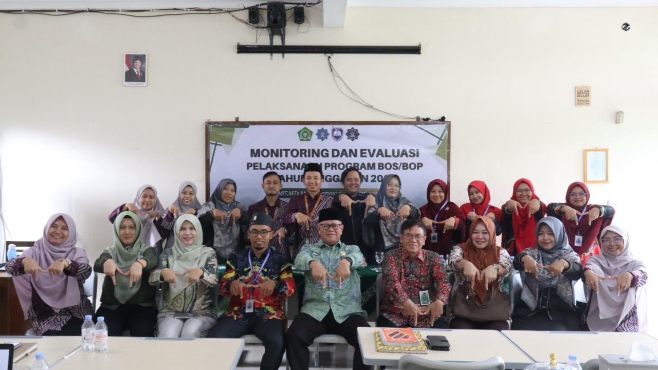 Monev BOS di Madrasah Muhammadiyah, Erwinto Ingatkan Tiga Tanggung Jawab Guru