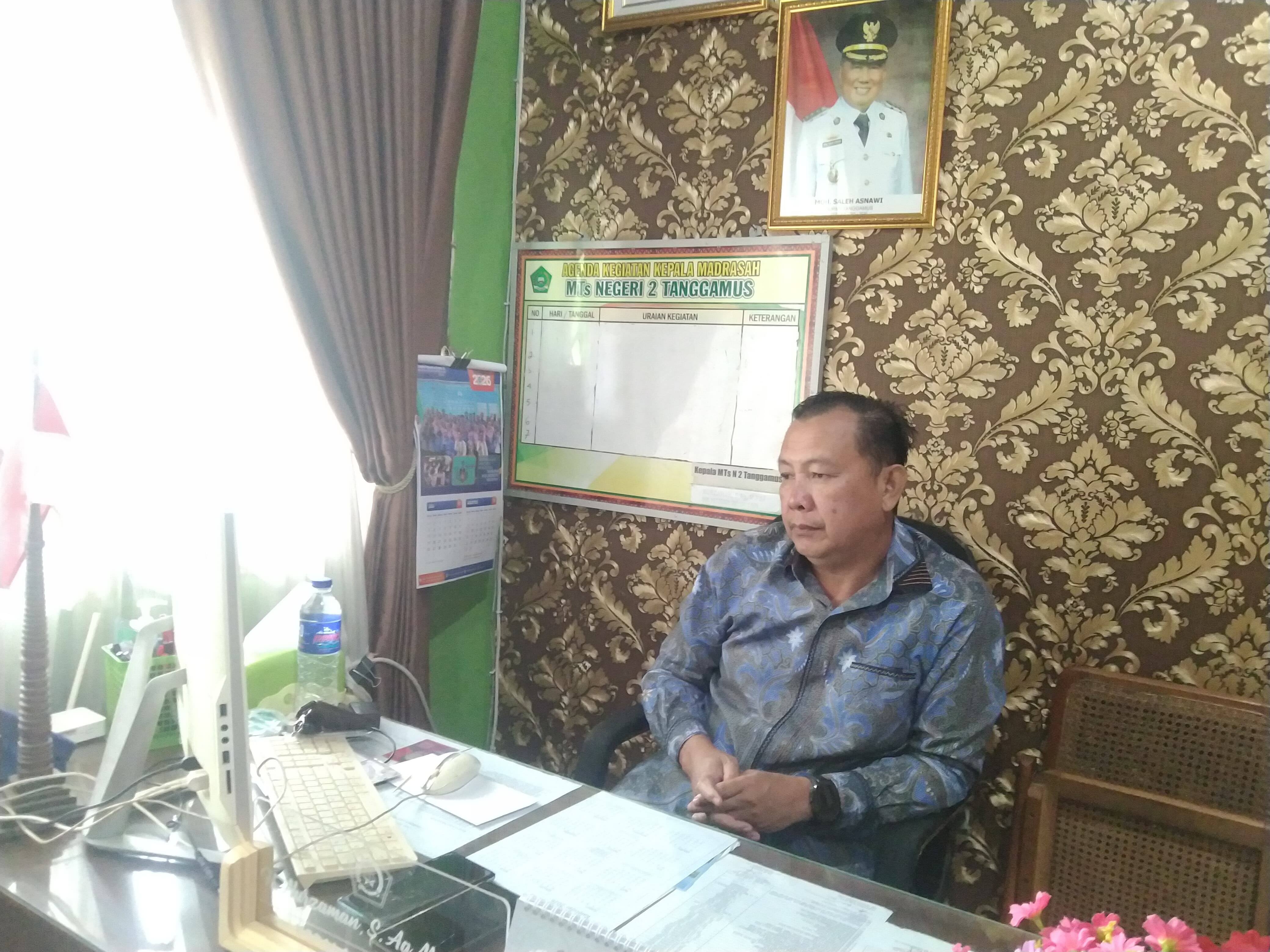 Kepala MTsN 2 Tanggamus Bersama Guru Ikuti Bimbingan Teknis Nasional MYRES Super Camp 2026