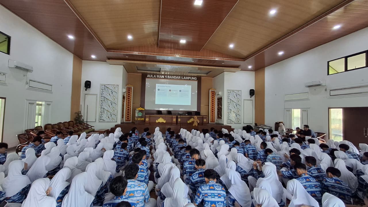 MAN 1 Bandar Lampung Bekali Siswa Kelas XII Hadapi Tes Kemampuan Akademik 2026