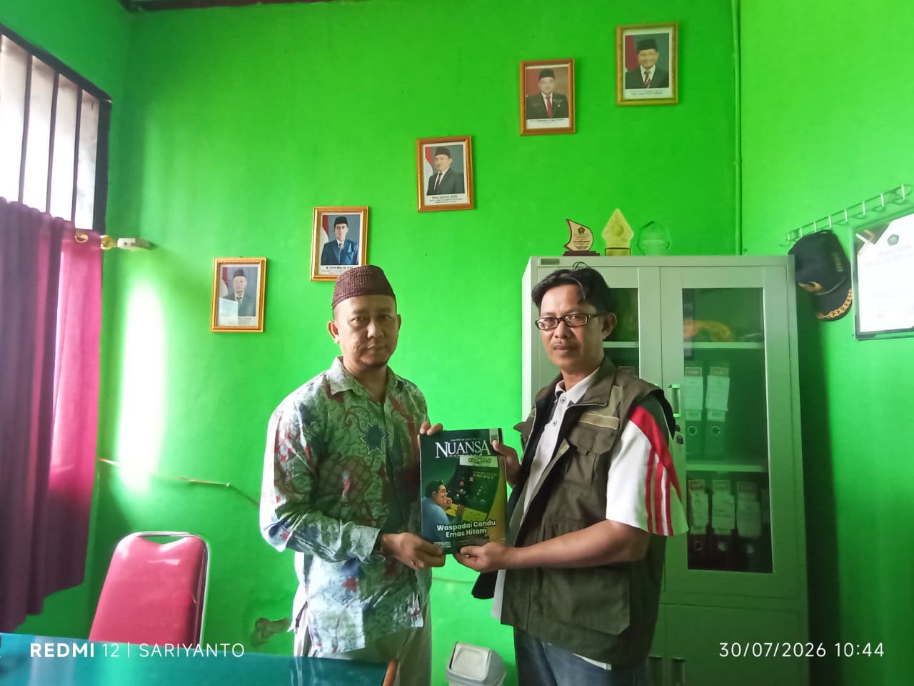 KUA Gunung Labuhan Terima Kunjungan LDII, Perkuat Sinergi Dakwah dan Pembinaan Umat