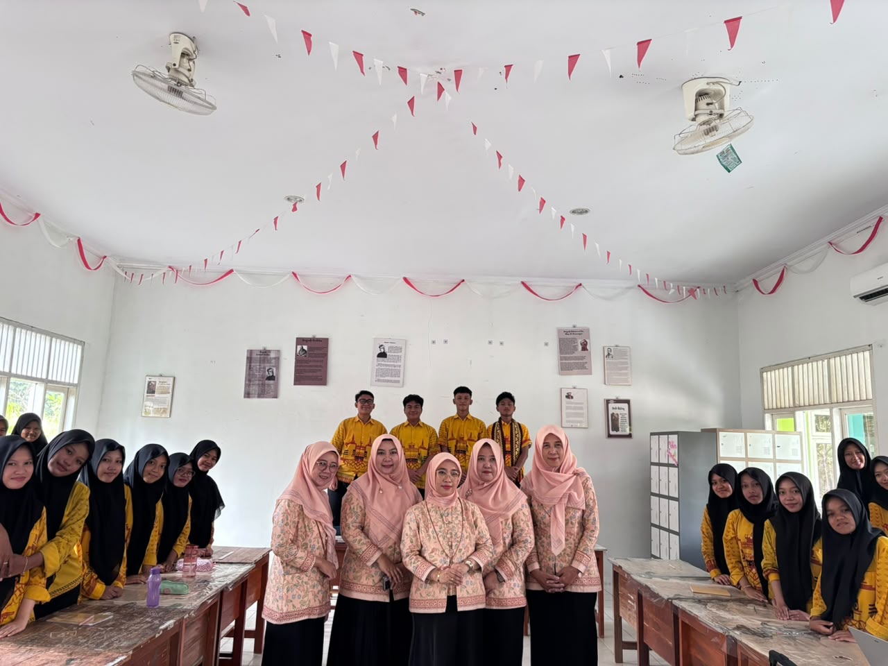Cetak Generasi Unggul, DWP Kemenag Pringsewu Gelar DWP Mengajar dan Susun Program Strategis