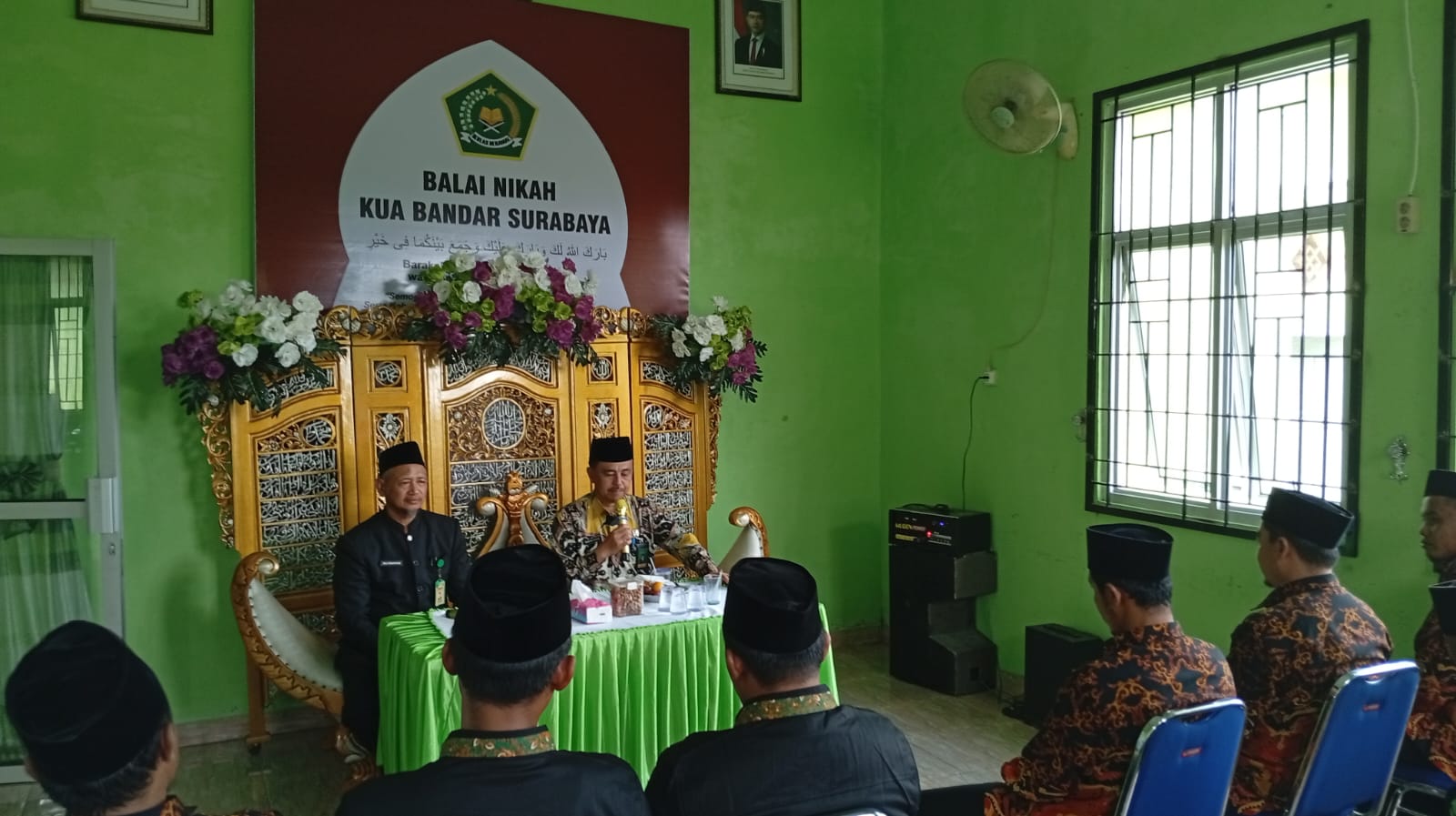 Perkuat Kepercayaan Publik, Kepala Kemenag Lampung Tengah Dorong KUA Bandar Surabaya Terus Berinovasi