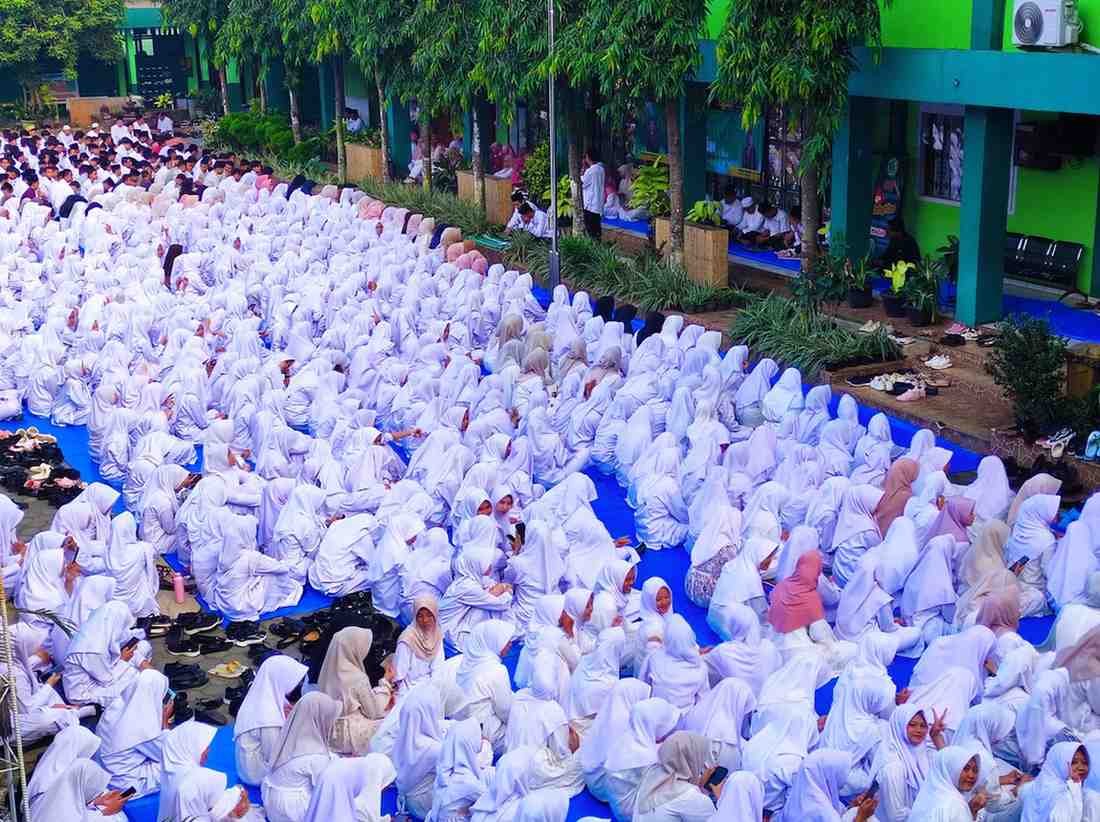 MAN 1 Metro Gelar Zikir dan Doa Kebangsaan, Selaras dengan Gerakan Nasional Kemenag RI