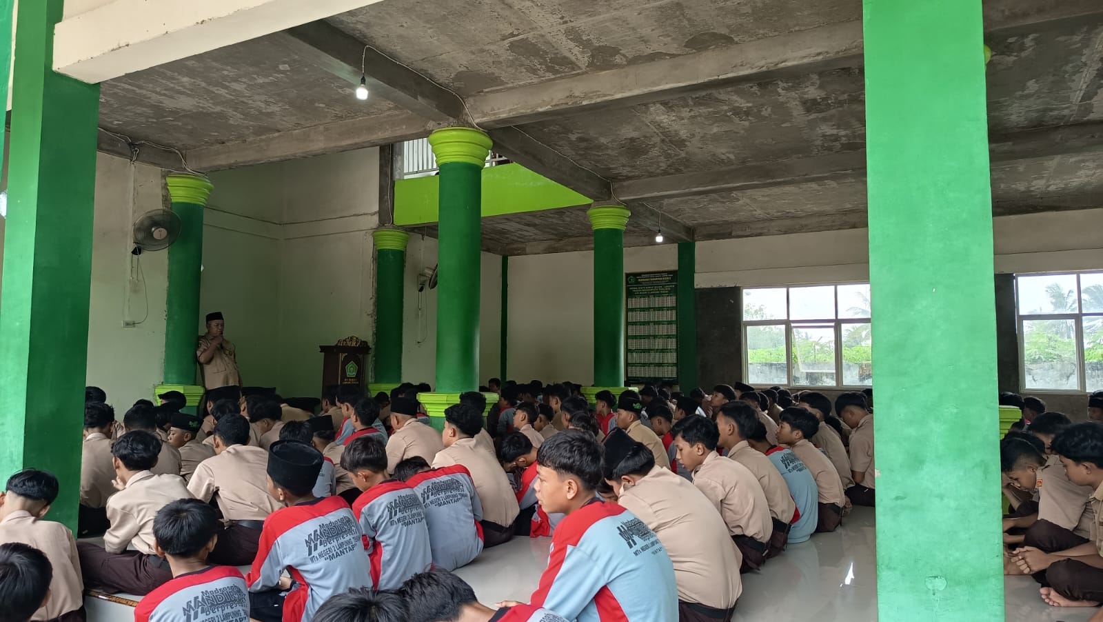 Tak Sekadar Zikir, Ada Pesan Besar untuk Indonesia dari MTsN 2 Lampung Tengah Jelang HUT Ke-81 RI