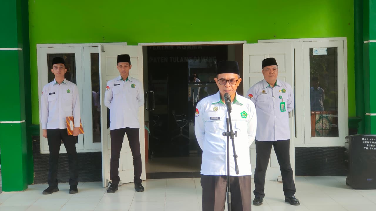 Awali Bulan Kemerdekaan dengan Kinerja Terbaik Pesan Kasubbag TU Kemenag Tuba