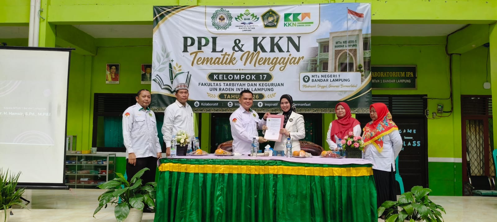 MTsN 1 Bandar Lampung Sambut 43 Mahasiswa PPL UIN Raden Intan Lampung, Perkuat Sinergi Mencetak Calon Pendidik Profesional
