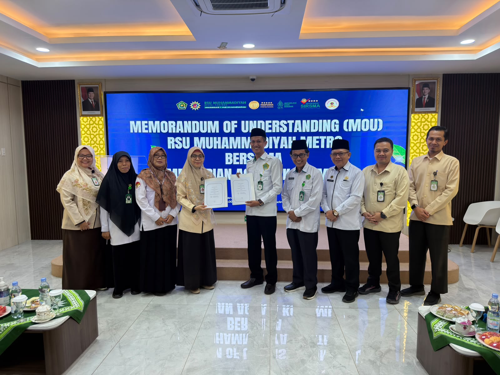 Kemenag Kota Metro Perkuat Sinergi dan Bahas Kerja Sama Pelayanan Rohani Non-Muslim Bersama RSU Muhammadiyah Metro