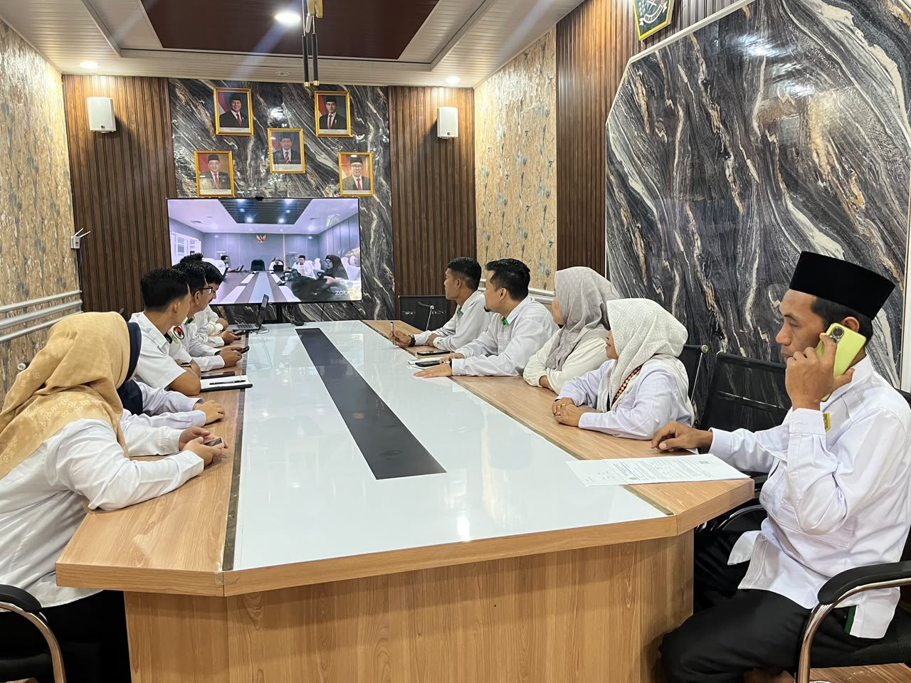 Kemenag Tanggamus Ikuti Sosialisasi PMA Nomor 12 Tahun 2026 tentang Tata Naskah Dinas