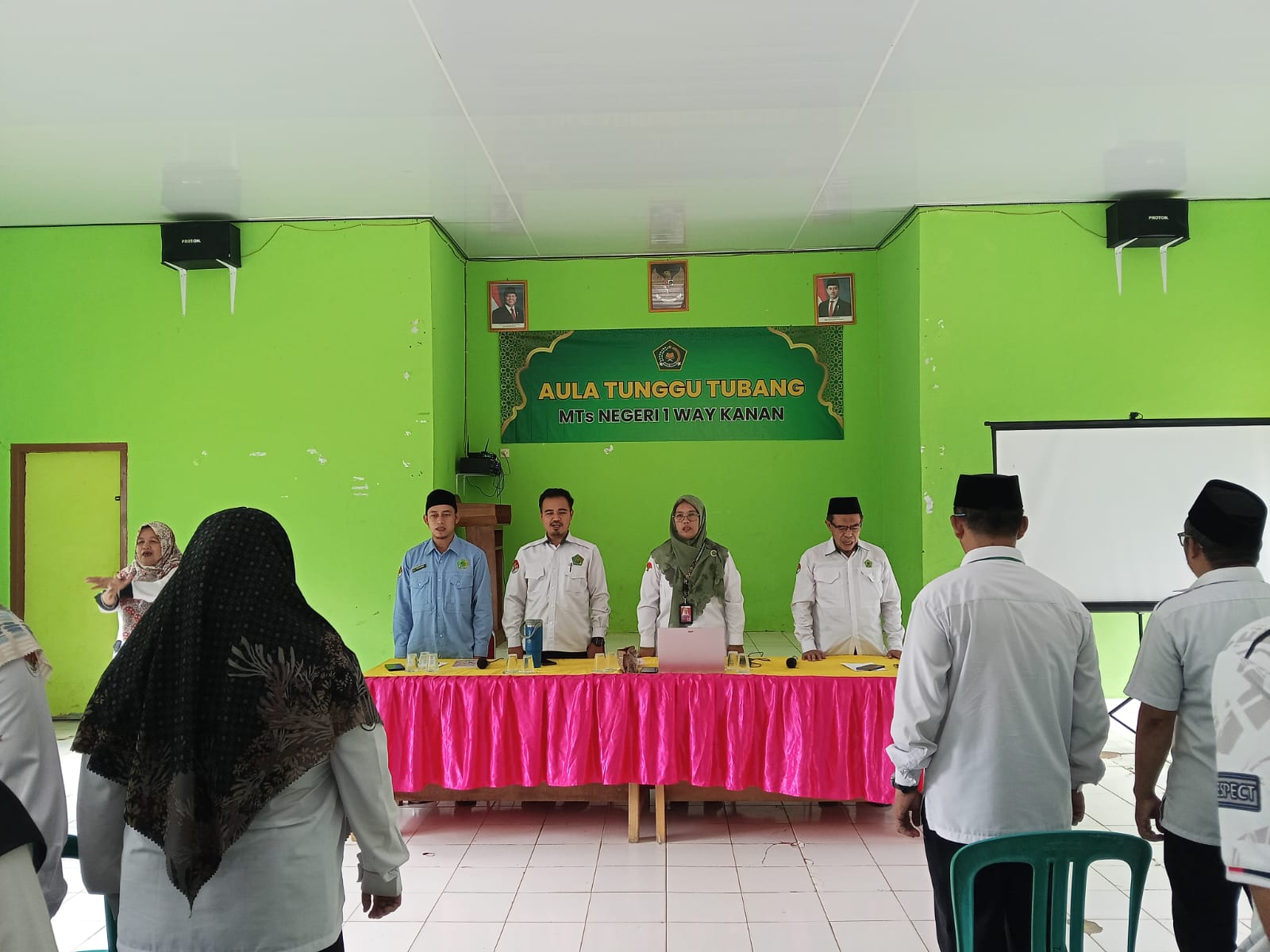 MTsN 1 Way Kanan Matangkan Persiapan Menyambut HUT ke-81 Kemerdekaan RI