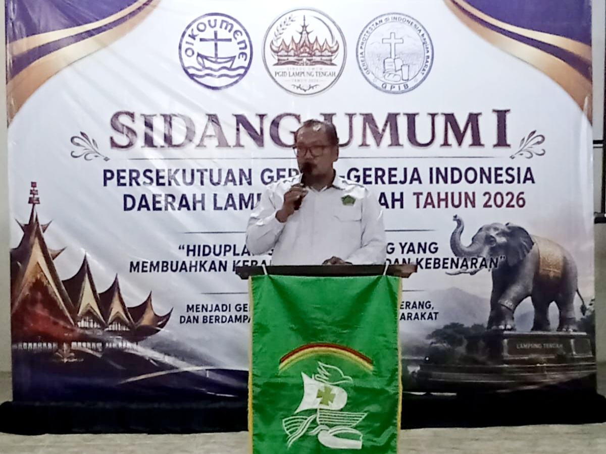 Sinergi Lintas Iman dan Pemerintah Menguat dalam Sidang Umum I PGI Lampung Tengah 2026