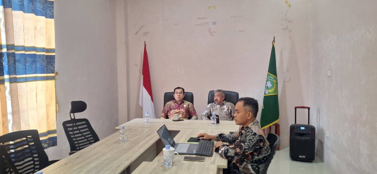 Perjelas Status Kepegawaian, Kemenag Mesuji Ikuti Rakor Pengalihan PPPK Paruh Waktu Se-Provinsi Lampung