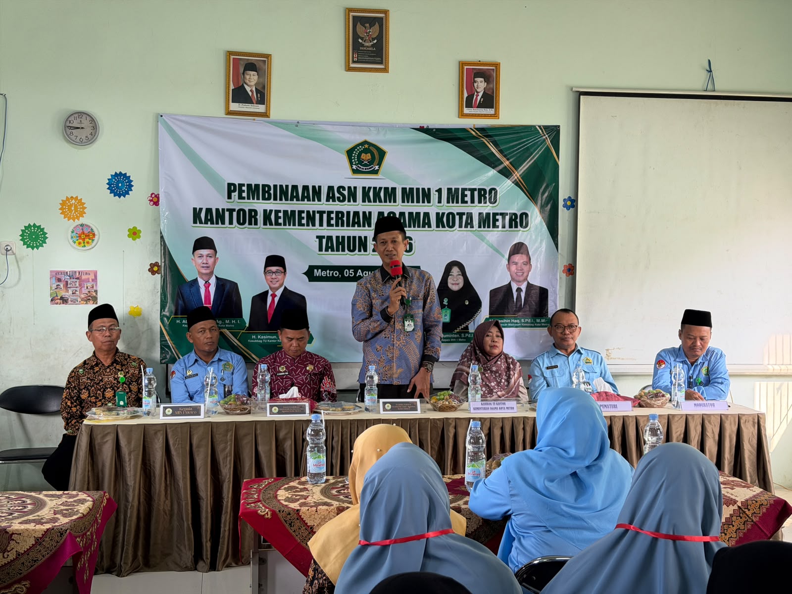 Kemenag Kota Metro Perkuat Kompetensi ASN dan Mutu Pendidikan Madrasah melalui Pembinaan ASN dan Workshop Kurikulum Berbasis Cinta