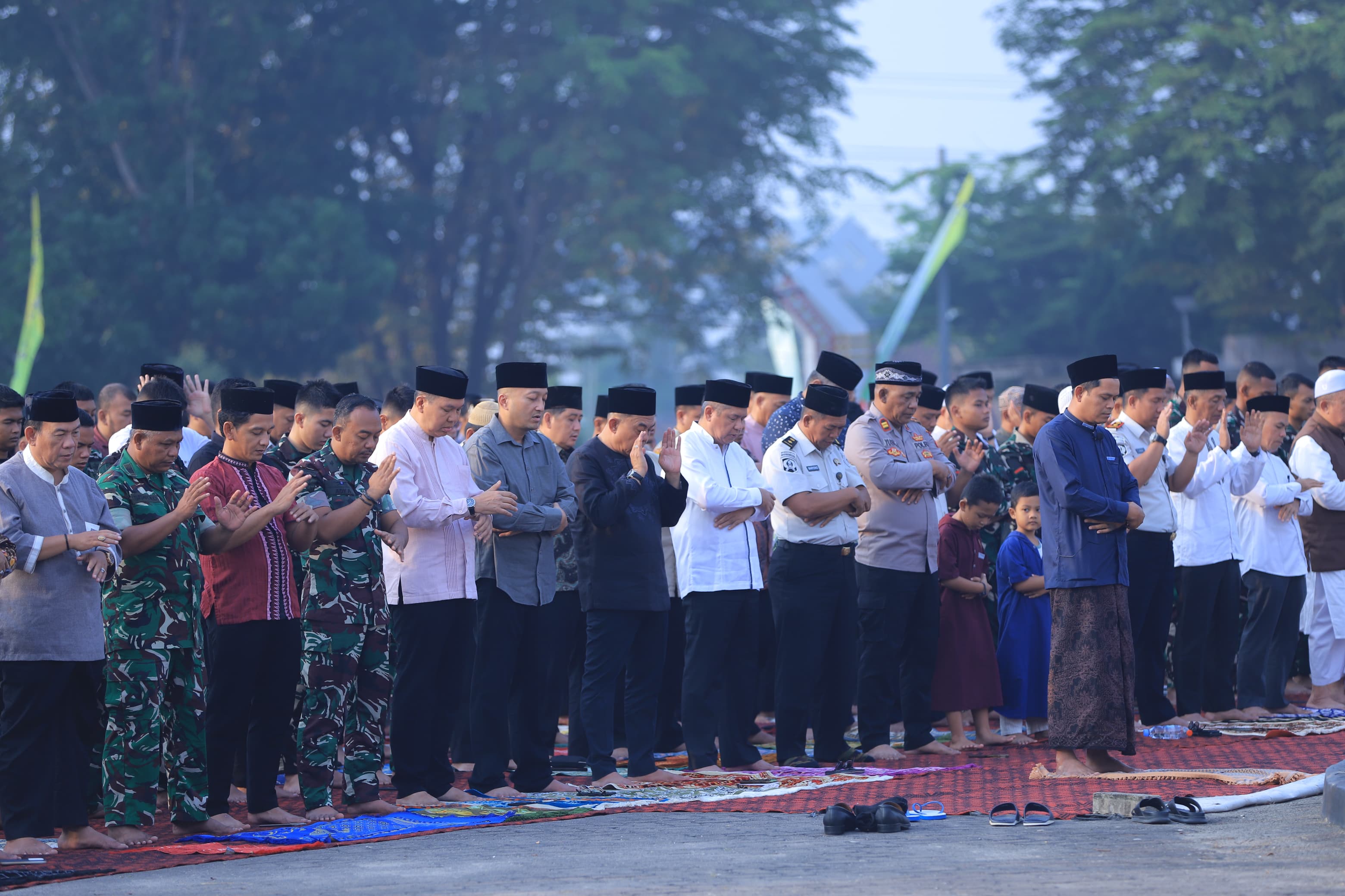 Ikhtiar Hadapi Kemarau, Kemenag Tuba Ikuti Salat Istisqa Bersama Pemda Tulang Bawang
