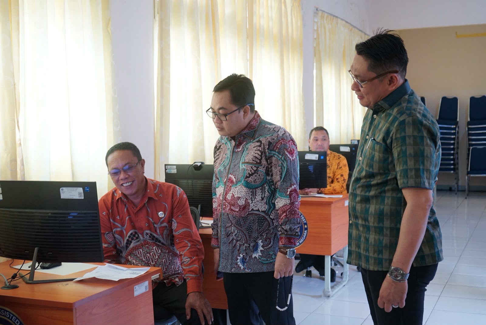 Tinjau Ujian Dinas dan UPKP, Kakanwil Tekankan Integritas PNS
