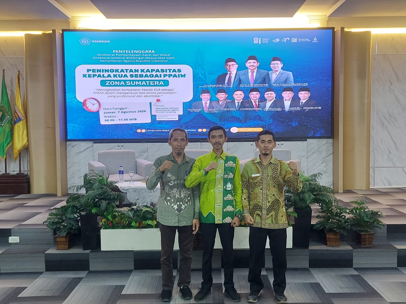 Kemenag Kota Metro Ikuti Peningkatan Kapasitas Kepala KUA sebagai PPAIW