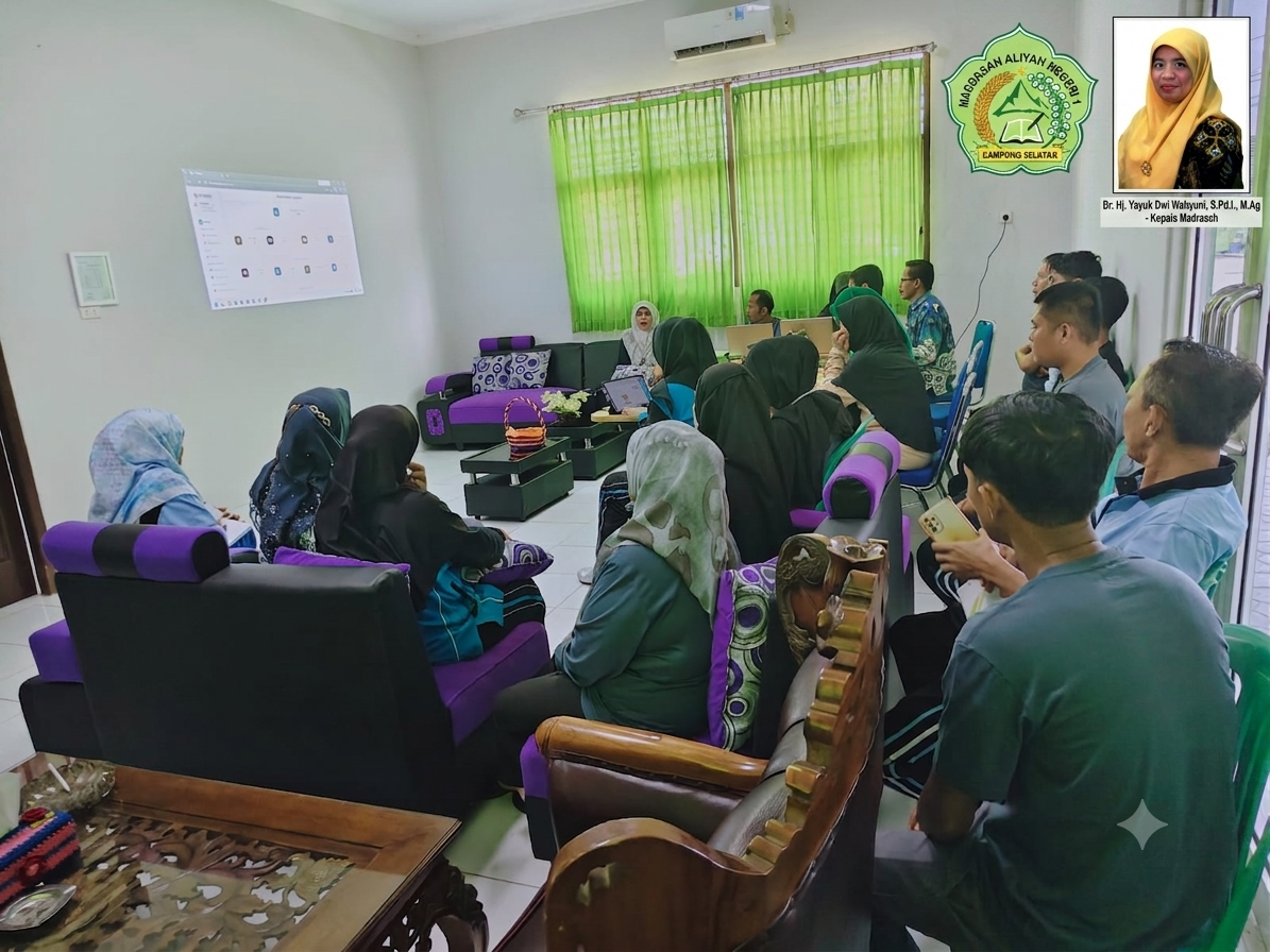 Transformasi Digital Administrasi, Kepala MAN 1 Lampung Selatan Sosialisasi Aplikasi Srikandi