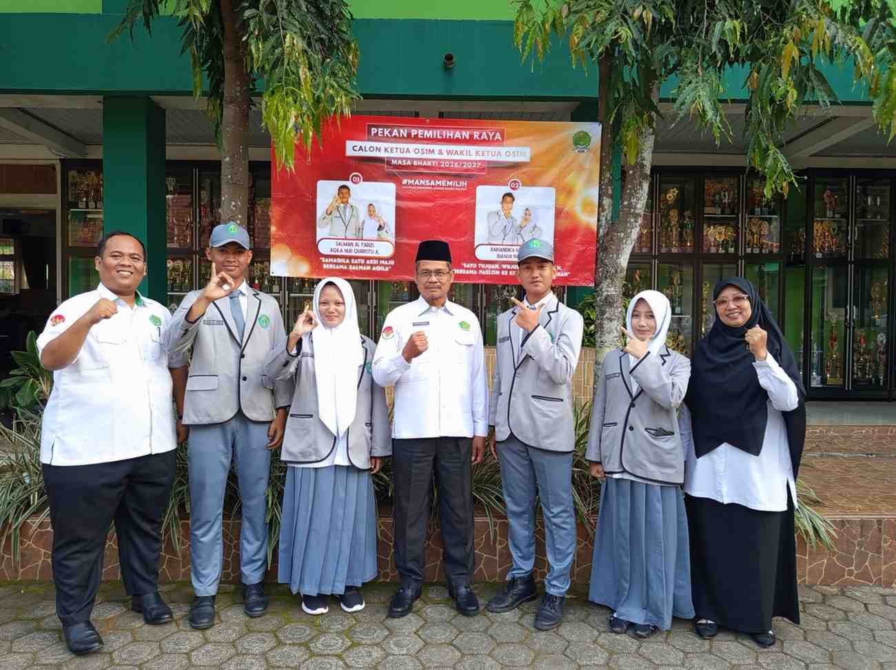 MAN 1 Metro Gelar Pekan Pemilihan Raya Berbasis Digital