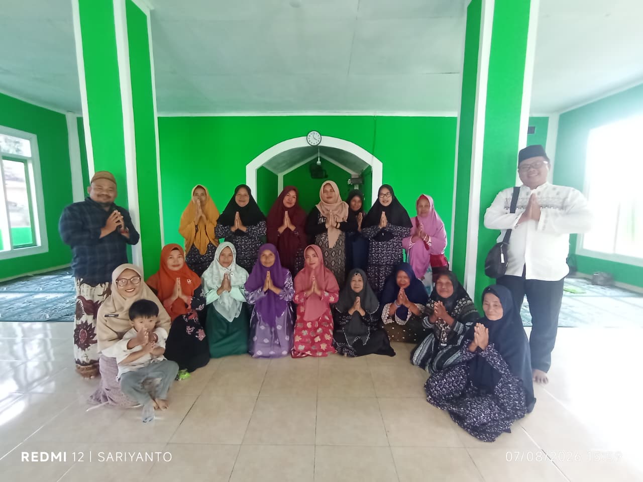 Penyuluh Agama Islam KUA Gunung Labuhan Lakukan Bimbingan di Majelis Taklim Nurul Falaq dan Khairunnisa
