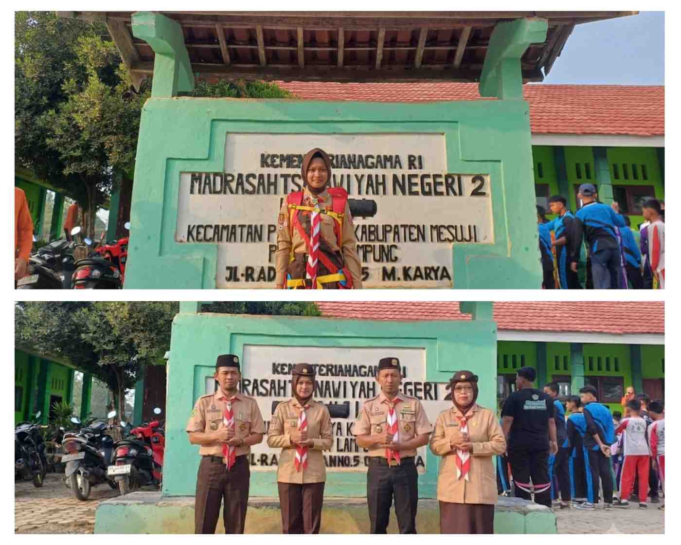 MTsN 2 Mesuji Lepas Siswa Terbaik Menuju Jambore Nasional XII di Cibubur